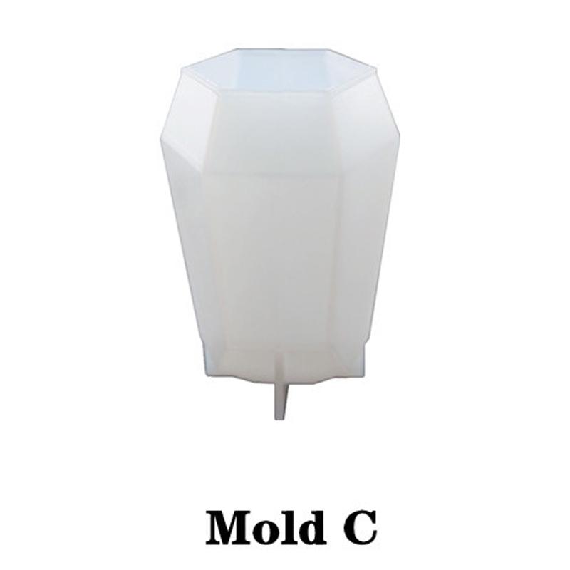 

3 геометрических драгоценных камня Силиконовые формы Эпоксидные формы Драгоценные камни Настольные украшения Силиконовые формы Ночные огни Силиконовые формы Литейные формы Домашний декор Set C