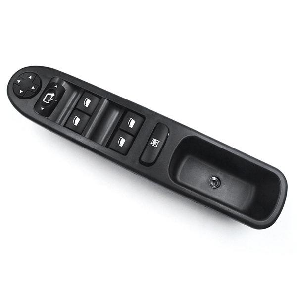 Black Front Right Window Switch for Peugeot 207