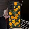 Sunflower Flower Oil Painting Case for Samsung Galaxy S25 S24 S23 Ultra S22 Plus S21 FE S20 A55 A54 A15 A35 Shockproof Cover