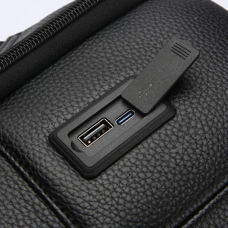 Business-Rucksack, High-End Herren-Rucksack, modisch und multifunktional, großes Fassungsvermögen 16-Zoll-Computertasche für Herren