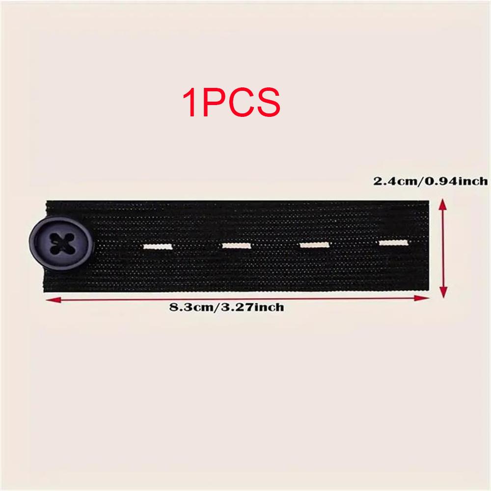 

Pant Extender Belt Unisex Waist Band Tight Trousers Jeans Skirts Maternity Button Hooks Garment DIY Sewing Supplies