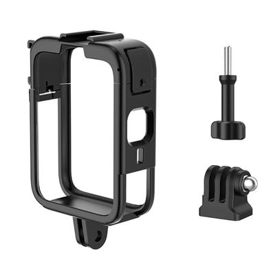 Camera Protective Cage Double Cold Shoe Mounts For OSMO360 Camera Enhances Stability And Accessory Expansion Frame