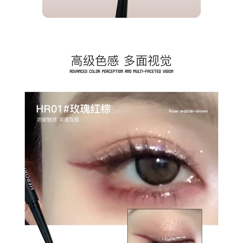 Smooth Color Rendering Long Lasting Non Smudging Fine Eyeliner Glue Pencil For Beginners