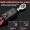 Battery Powered Digital Torque Wrench High-Precision Triple Alarm Torque Wrench for Bike Motorcycles Automotive Wrench Tool