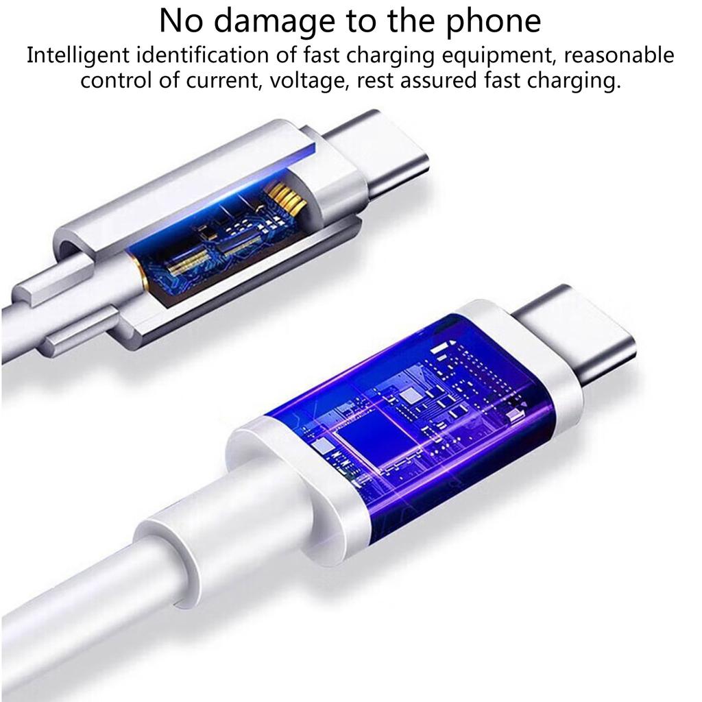 Cablu USB C la USB C Cablu Tată la Tată Suport Încărcare 100W Cablu de Sincronizare a Datelor 10Gbps pentru Dispozitive Electronice