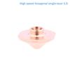 High Speed Sp-S Laser Nozzle High Quality D28Mm Caliber 1.0-4.0 For Wsx Raytools Bm06K Fiber Laser Head Consumables