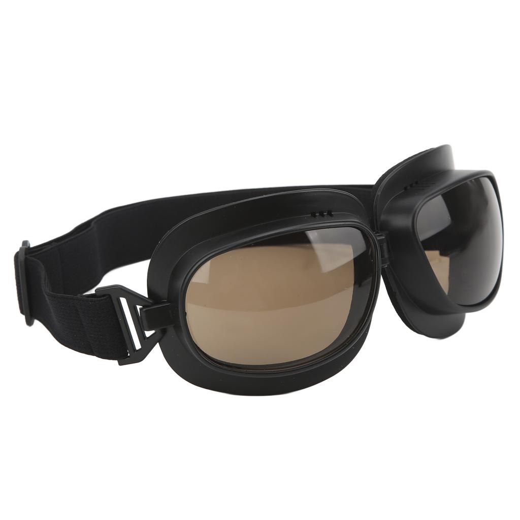 Wiatroodporne okulary do jazdy gogle ochrona oczu regulowany pasek uniwersalne na motocykl rower