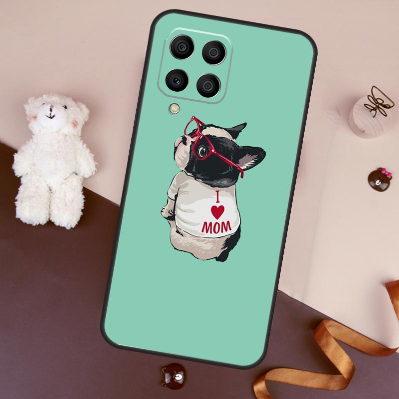 Boston Terrier Dog Case For Samsung Galaxy M32 M52 M14 M54 M13 M33 M53 M56 M36 M16 M31 M11 M12 M35 M55 M15 M06