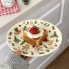 Cute Ceramic Plates Christmas Party Desserts Cake Plates Children's Breakfast Milk Cups Household Kitchen Ceramic Noodle Bowls