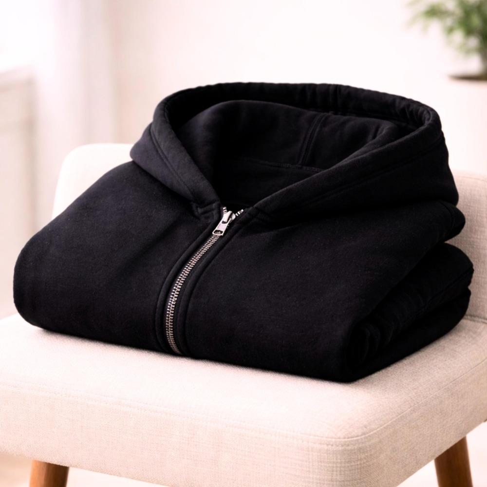 Men's and Women's Zippered Hoodies, Zippered Sweatshirts, Black Cross Jackets, Women's Gifts