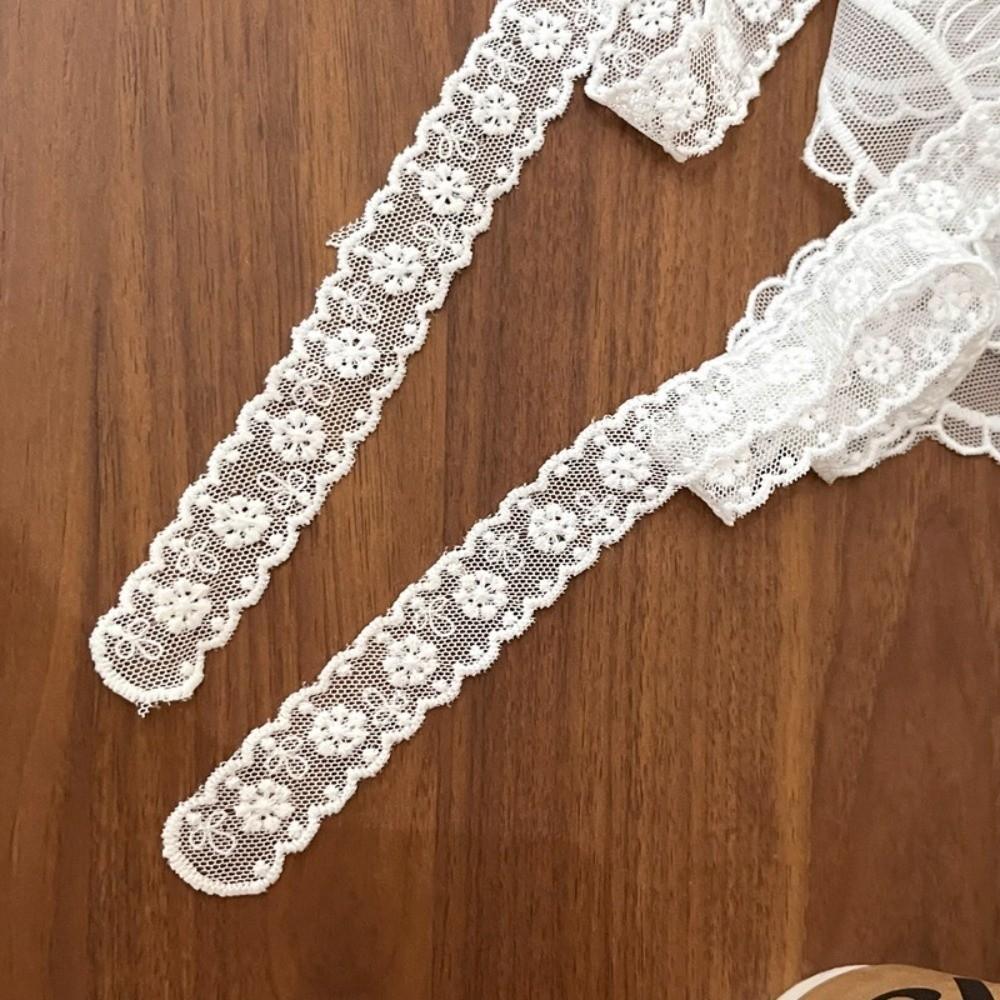 Slim Fit Lace Fart Curtain Jeans Decor Women's Scarf Trendy Hip Curtain  for Women
