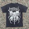 Metalocalypse Dethklok Band Schwarzes T-Shirt Volle Größe S 5XL