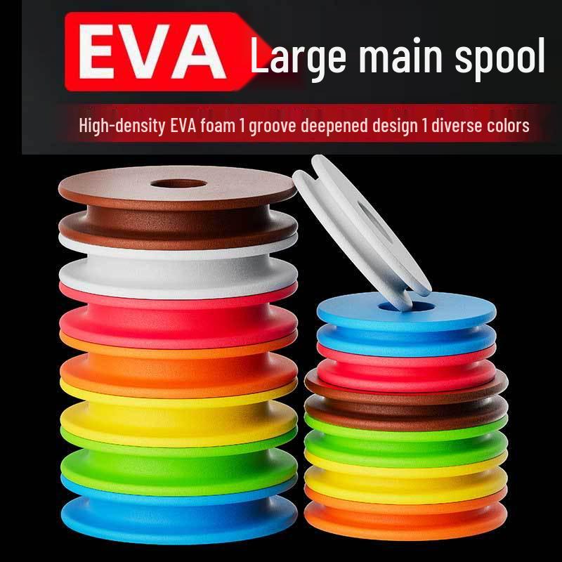 Large Foam Winding Reel & Fishing Line Spooler Set for Big Fish