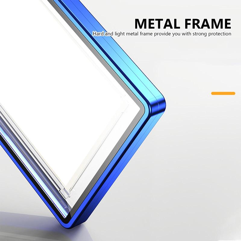 Aluminiumlegierung Graduiertenkarten Schutzhülle Für PSA/BGS Graduierte Karten, UV- & Kratzfestes Magnetischer Halter für Sammelkarten