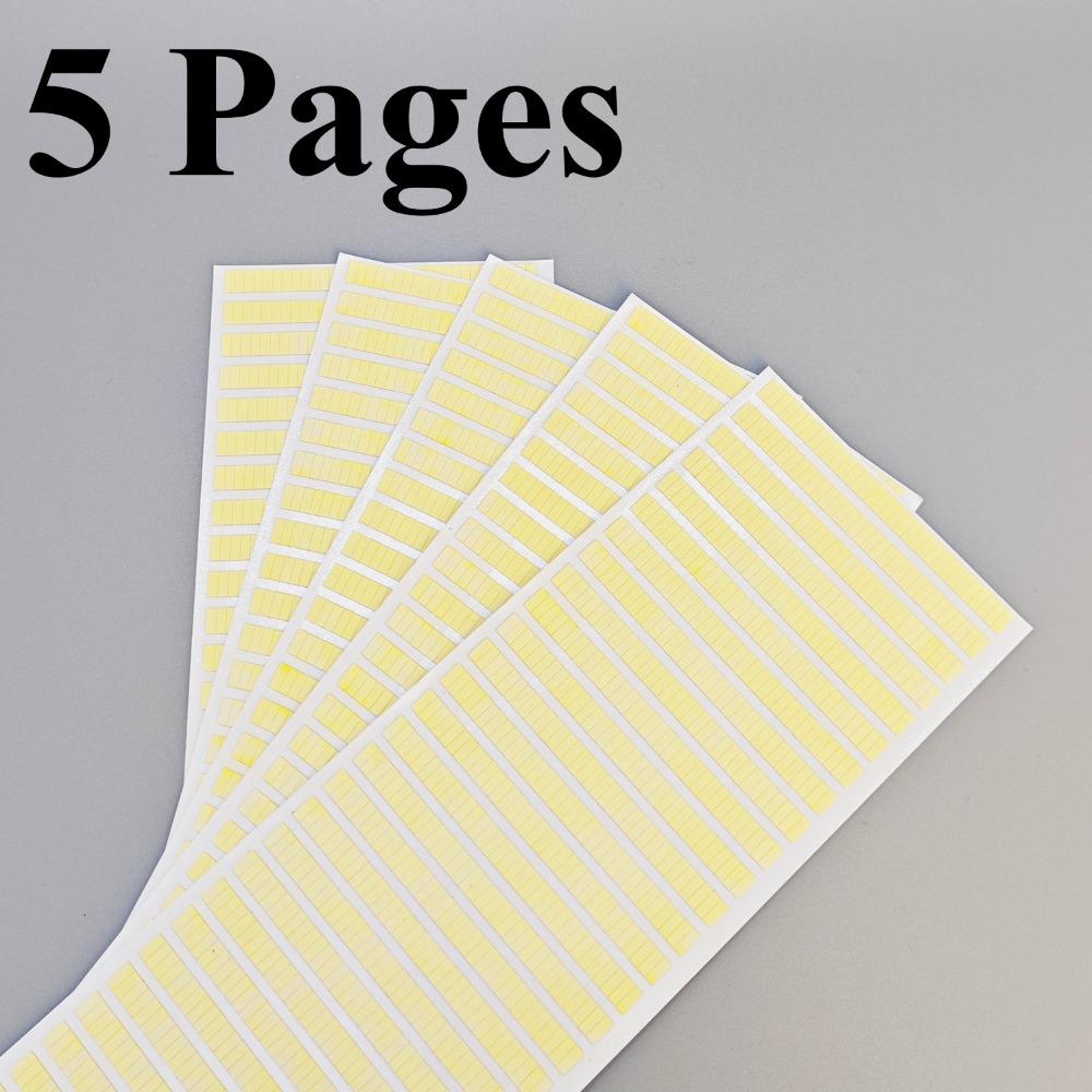 2/5Pages Double Sided Adhesive Strip Tape For Fixing Watch Dial and Movement Repair Parts For Watchmakers Watch Accessories