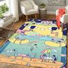 OMORI Theme Rug Floor Mat for Living Room or Bedroom Soft and Comfortable Carpet a Gift for Birthday and Holiday.