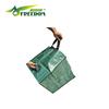 Blue Square Woven Gardening Trash Bag - Leaf Collection Tool
