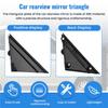 A03Z-Car LH&RH Door Mirror Flag Cover Molding Triangle Cover 1SH17KX7AA 1SH16KX7AA For FIAT 500 2012-