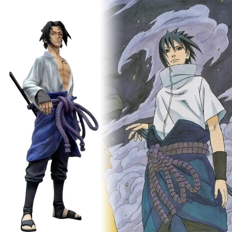 Sasuke Naruto Uchiha Figurine Anime Model Ornament Toy Gift Festival Garnish