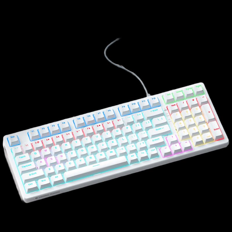 Lenovo GK10 98-Key Wired Hot-Swappable Mechanical Keyboard