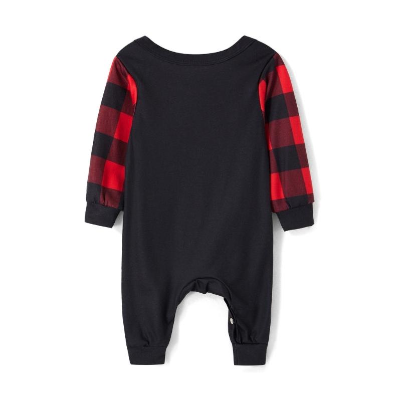 Christmas Family Matching Outfits Mom Dad Kids 2 Pieces Pajamas Set Sleepwear