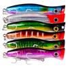 Six-Color Popper Lure - 13CM/43G Hard Plastic Bait DW491