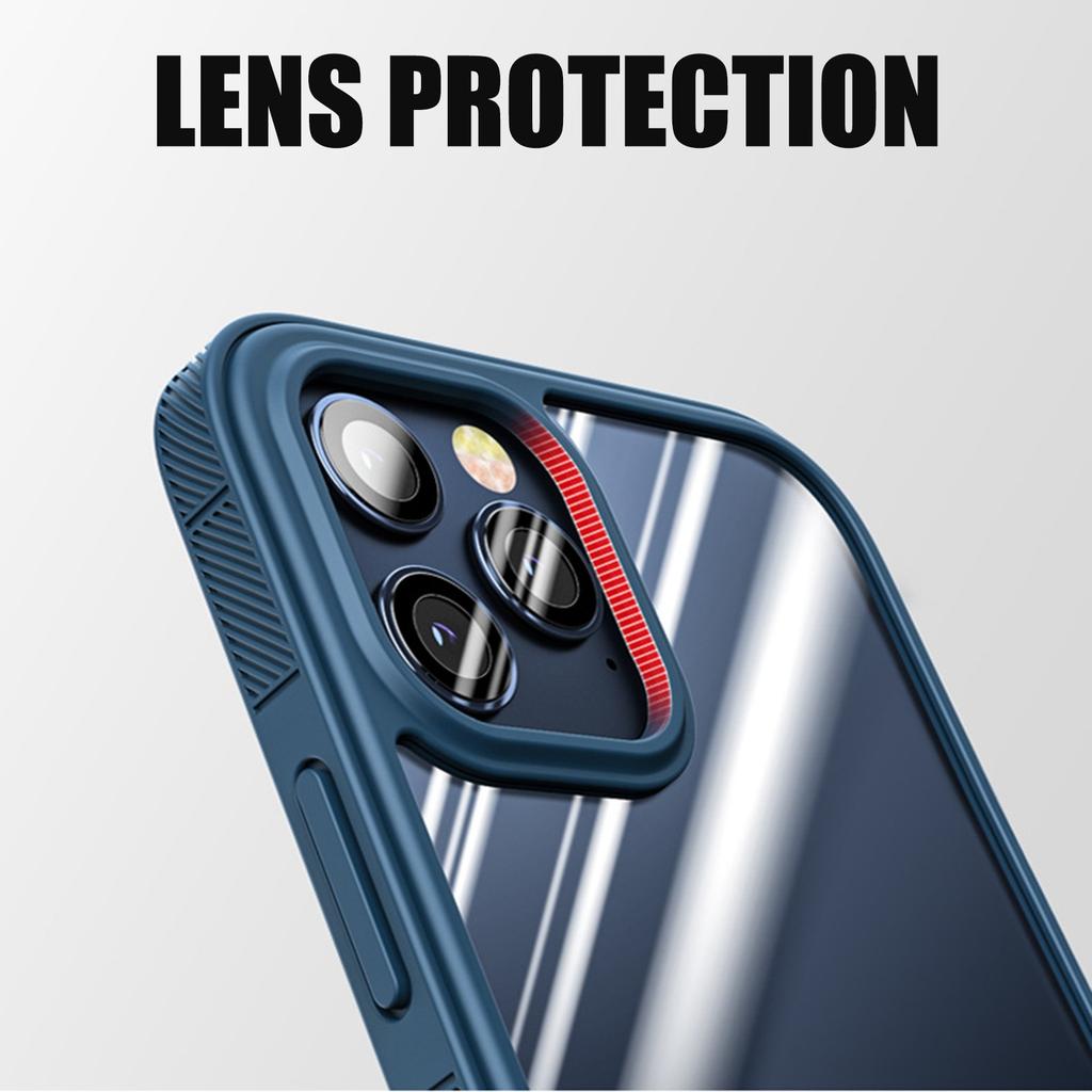 Shockproof Designed For  14 Pro Case, Translucent PC Back And Soft TPU Edge, Slim Protective Case For  14 Pro