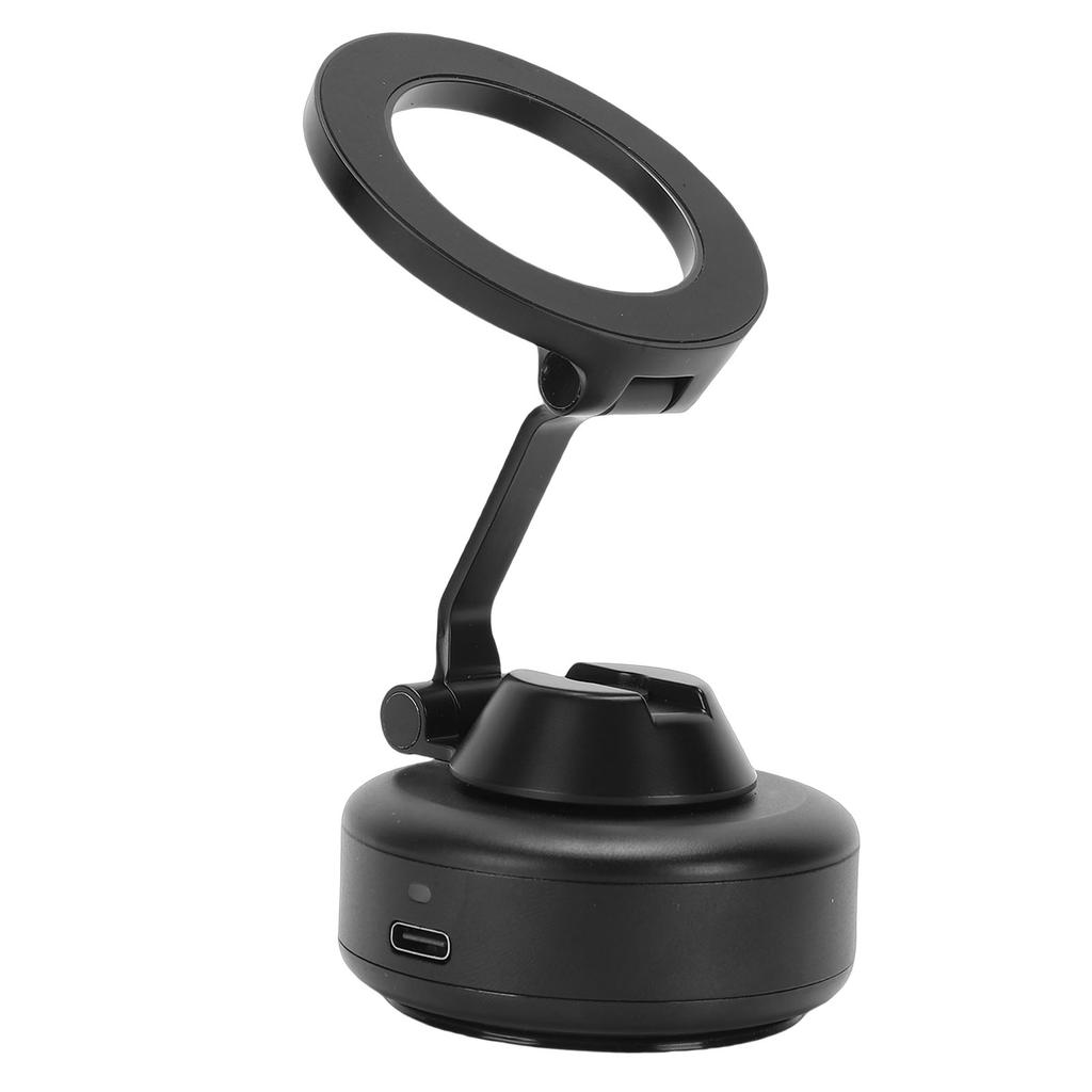 Vacuum Suction Magnetic Car Phone Holder Aluminum Alloy Strong Magnetic Electric Cell Phone Holder for Car Glass