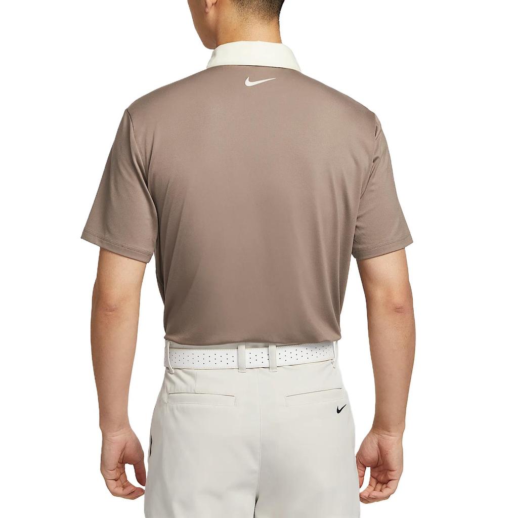 Nike Dri Fit Golf Clothing Men's Mink Brown/Light Ivory White/Light Ivory White FZ7502-233