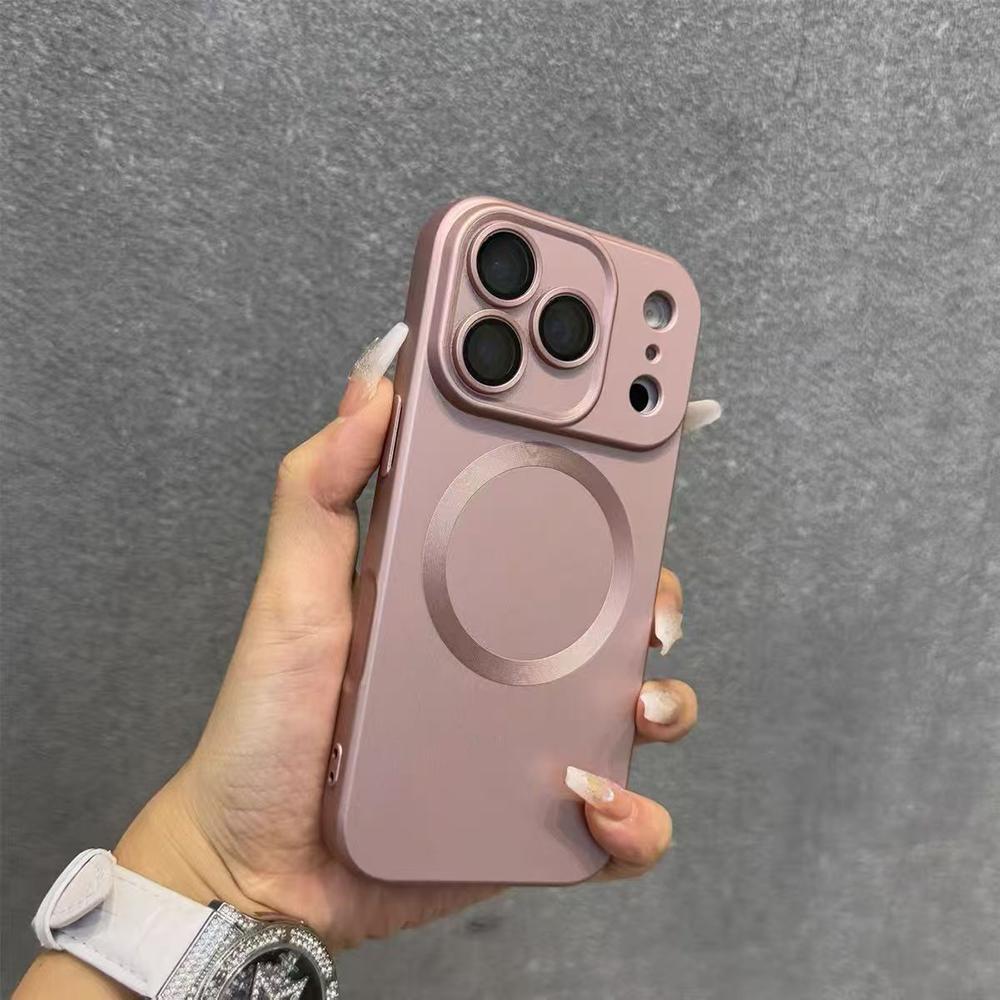 Matte For iPhone 17 16 Pro Max Case For Magsafe Magnetic Cases For iPhone 17 16 15 14 13 12 Pro Max Plus Air Soft Cover