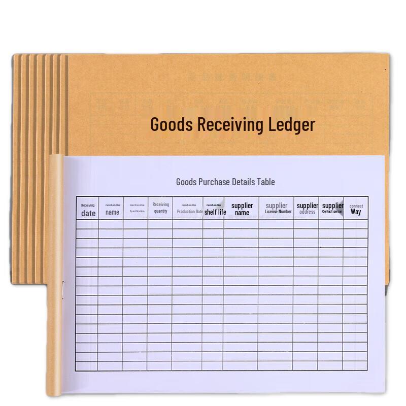 Business Purchase & Sales Record Ledger (5-Pack)
