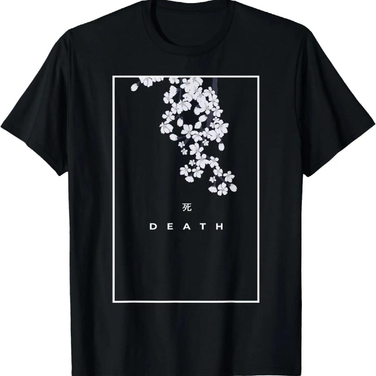 Футболка Death Sakura Харадзюку XXXXXL разноцветный