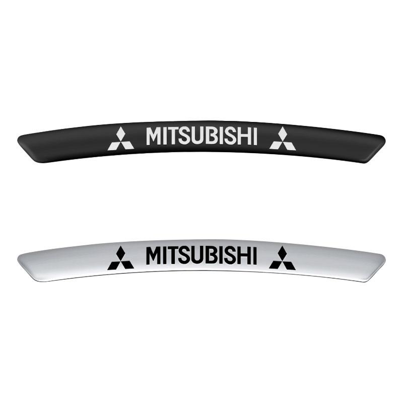 Aluminiowe Naklejki na Piastę Koła Samochodowego Opony Felgi Akcesoria Dekoracyjne Do Mitsubishi Outlander I200 Pajero Eclipse ASX Lancer Space Delica Ex