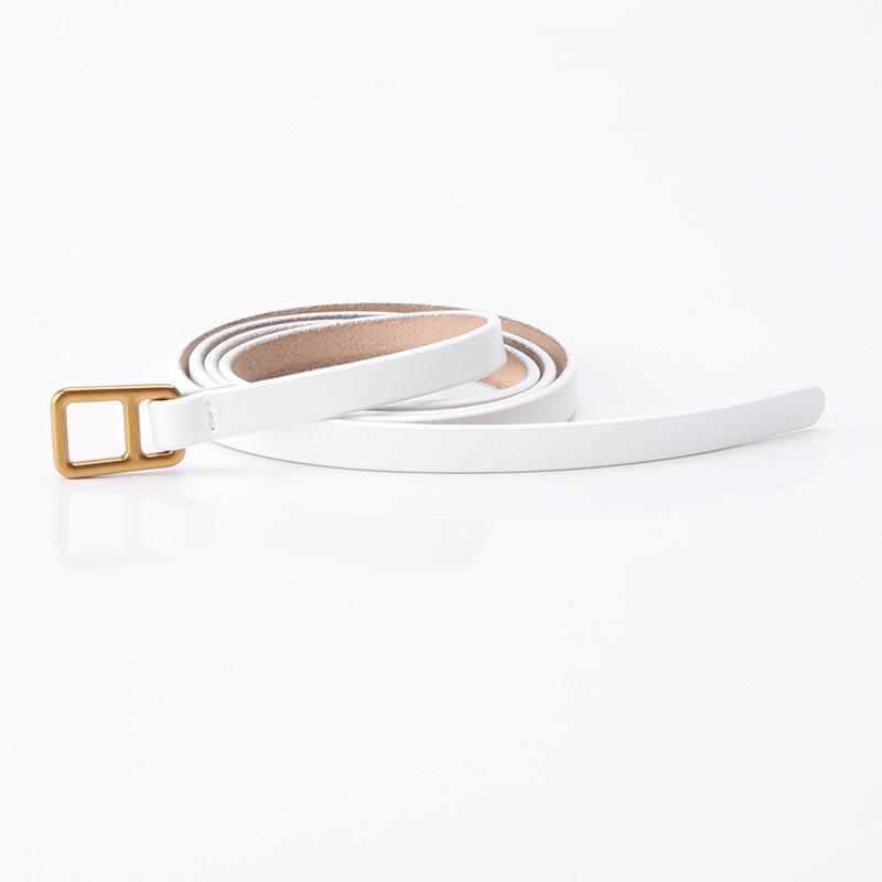 Womens Simple Twolayer Belt With Tie Closure For Elegant Wear StyleA