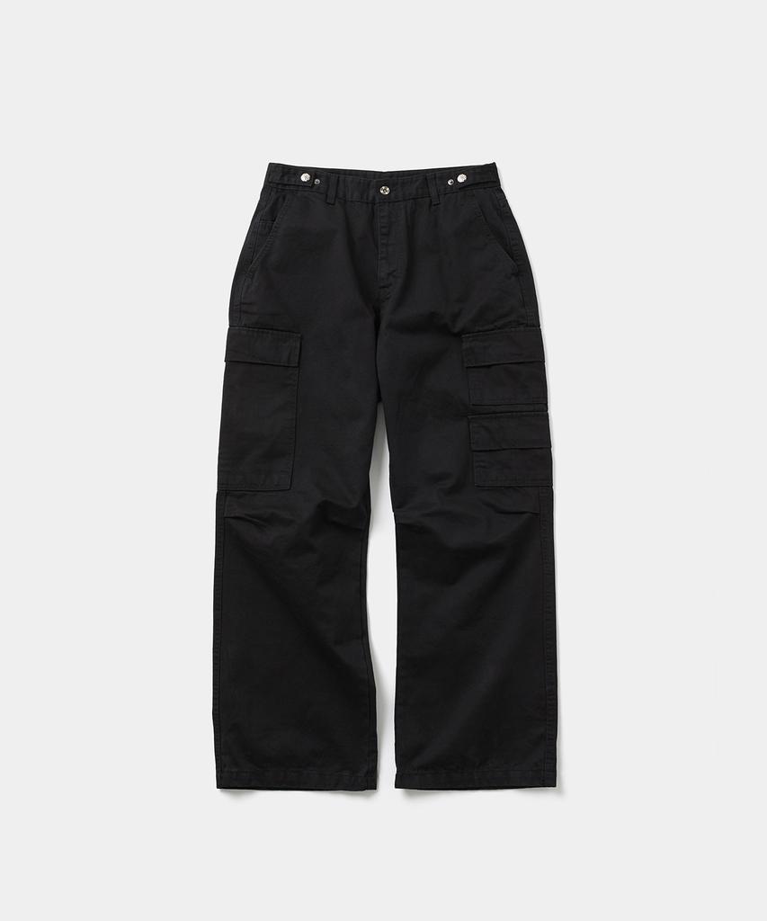 Laikeueomojeu Washed Cargo Pants_Black