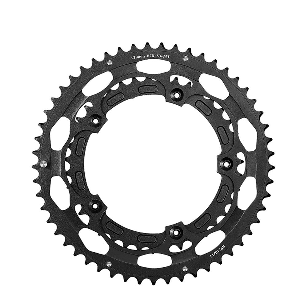 Buy WEST BIKING 53T/39T 130BCD Chainring Road Bicycle Chainwheel Plate