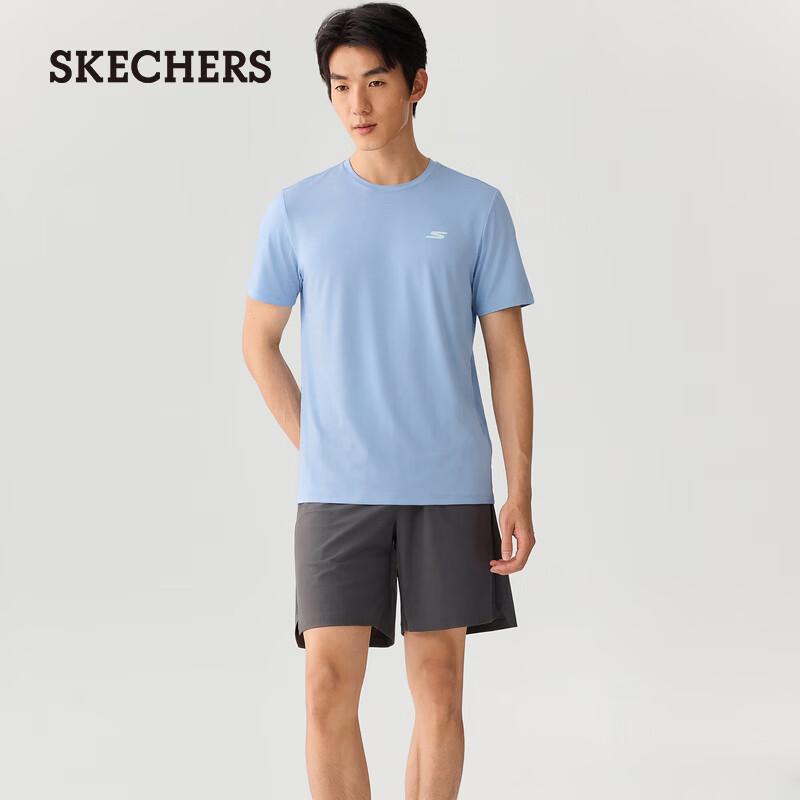 Skechers Men s Moisture-Wicking Short Sleeve Knit T-Shirt P226M240 XL