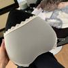 Ladies Summer Light Luxury Satin Sexy Lace Pure Desire Wind Hollow Mesh Yarn Antibacterial Crotch Breathable Briefs