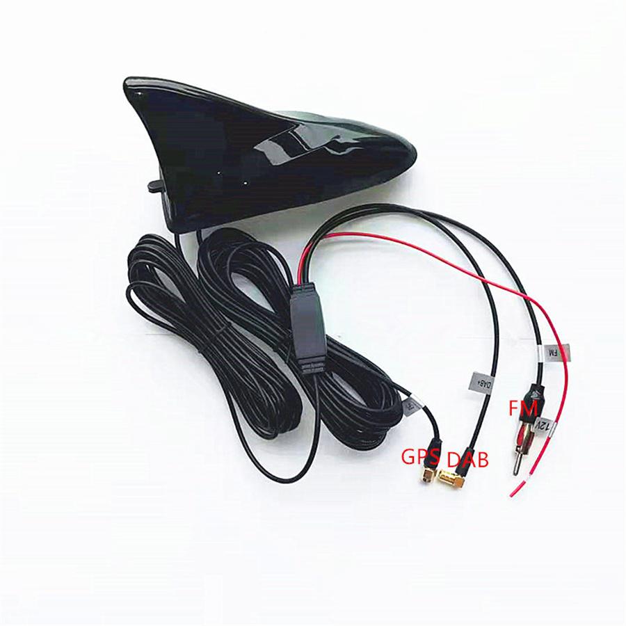 Shark Fin Antenna For Gps/Dab/Fm/Am Radio