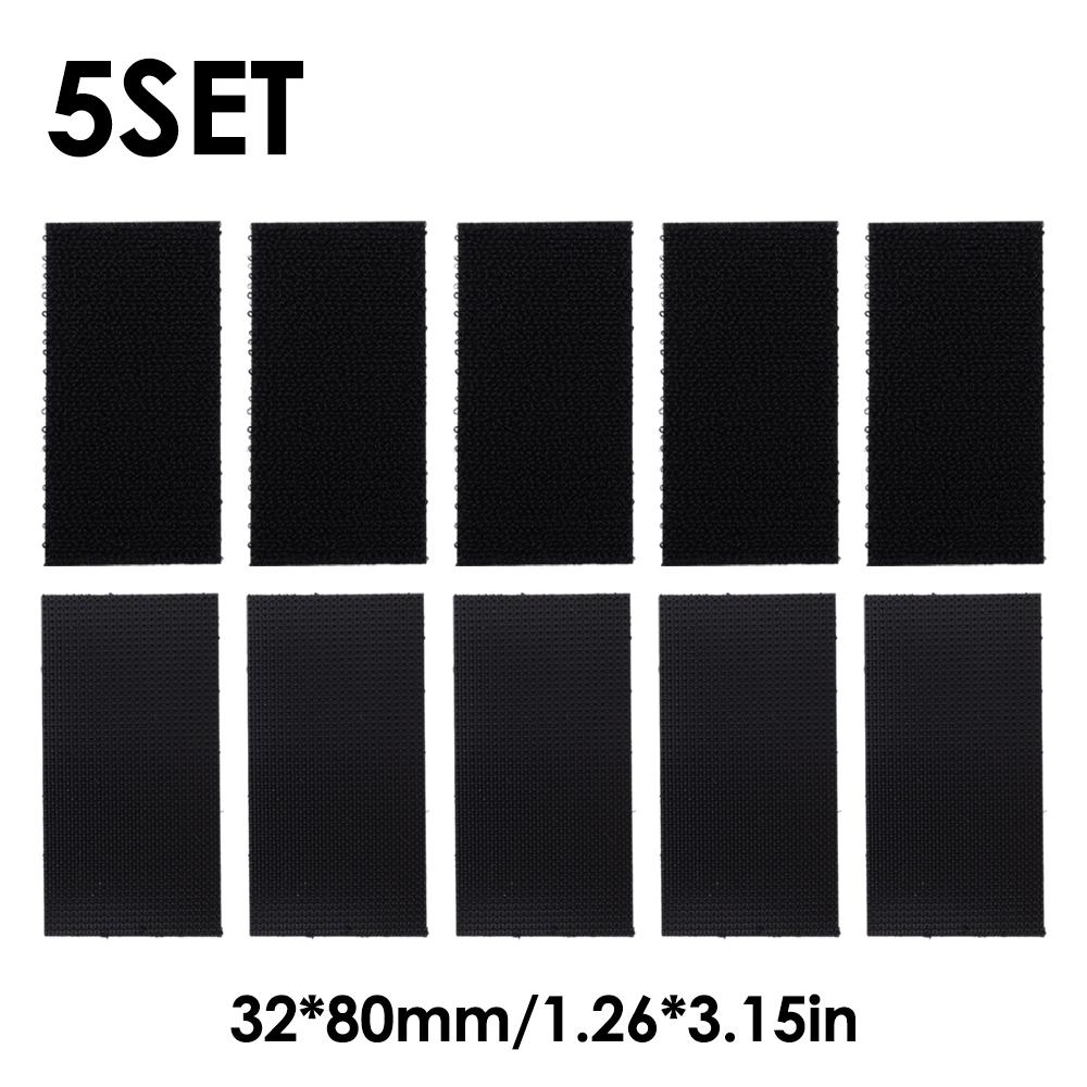 Auto-Matten-Befestigungsaufkleber, universeller Auto-Mittelkonsolen-Beschattungspad-Befestigungsflicken, rechteckiger Fußpad-Befestigungsflicken, abreißbares Magic Tape