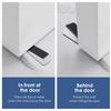 Door Stop Wedges Adjustable Versatile Rubber Door Stopper Wedges Solid Spring Door Stoppers Protective Stainless Steel Doorstop