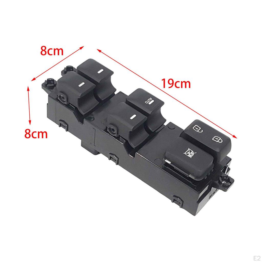 Front Power Window Switch Easy Installation Accessory Replacement Main Control