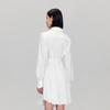 VEROMODA Women's Lyocell-Cotton Blend A-Line Midi Dress