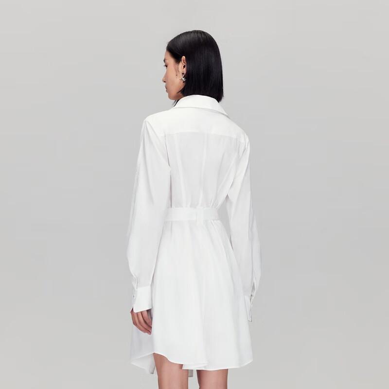 VEROMODA Women's Lyocell-Cotton Blend A-Line Midi Dress