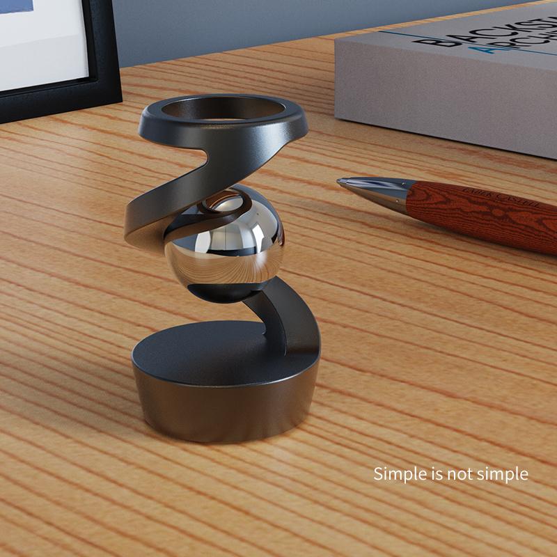 Vision. Drehung. Visuelle Levitation. Schreibtischoberfläche. Büro Schreibtischspielzeug. Stressabbauer. Dekoration zur Entspannung. Weihnachtsgeschenk