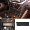 Carbon Fiber Central Console Storage Box Decor Cover Trim For Chrysler 300 2011+