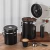 Cuchara Medidora Recipiente Hermético para Café Tarro de Acero Inoxidable para Almacenamiento de Café Cocina