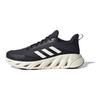 adidas Päevane pehme mugav libisemiskindel kulumiskindel madala säärega jooksujalatsid Unisex jooksujalatsid Must JH7524