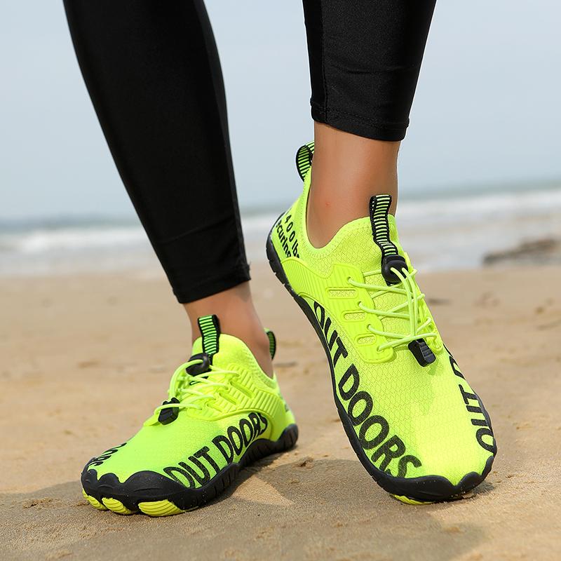 Menn Kvinner Aqua Sko Strand Barfot Vann Sko Hurtigtørkende Svømmesandaler Drenering Oppstrøms Vade Joggesko For Fitness Yoga Dykking Surf Camping Løping