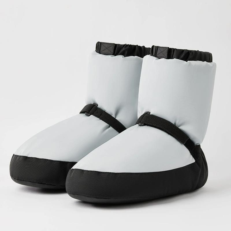 

Зимняя обувь для танцев, Женские теплые ботинки, Хлопковые полусапожки, Обувь для упражнений для тела, Хлопковые балетки с мягкой подошвой 36-38 серый